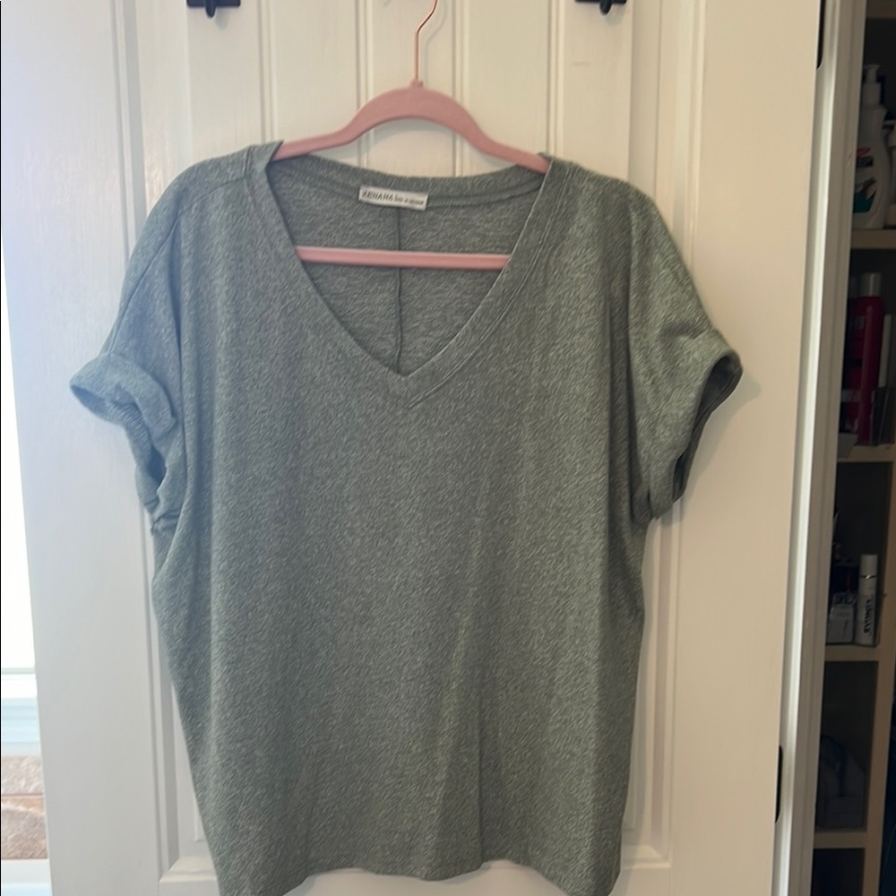 Universal Thread Green Relaxed Short Sleeve Tee